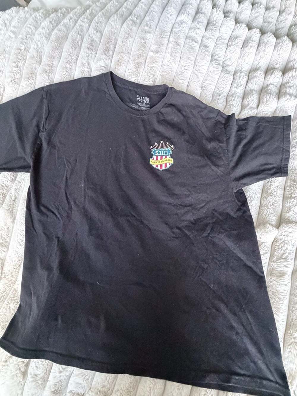 5.11 Tactical Always Be Ready Eagle Graphic T-Shirt Black Size 2XL